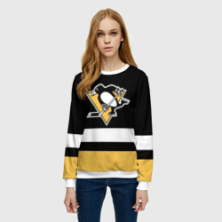 Женский свитшот 3D Pittsburgh Penguins - фото 2