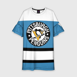 Детское платье 3D Pittsburgh Penguins blue