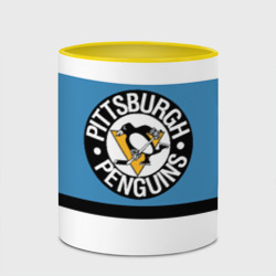 Кружка с полной запечаткой Pittsburgh Penguins blue - фото 2