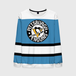 Мужской свитшот 3D Pittsburgh Penguins blue