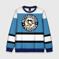 Детский свитшот 3D Pittsburgh Penguins blue