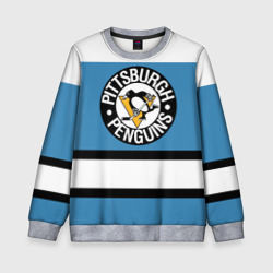 Детский свитшот 3D Pittsburgh Penguins blue