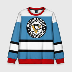 Детский свитшот 3D Pittsburgh Penguins blue