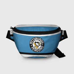 Поясная сумка 3D Pittsburgh Penguins blue