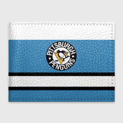 Обложка для студенческого билета Pittsburgh Penguins blue