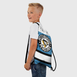 Рюкзак-мешок 3D Pittsburgh Penguins blue - фото 2