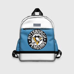 Детский рюкзак 3D Pittsburgh Penguins blue