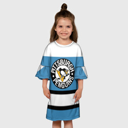 Детское платье 3D Pittsburgh Penguins blue - фото 2