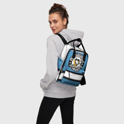 Женский рюкзак 3D Pittsburgh Penguins blue - фото 2