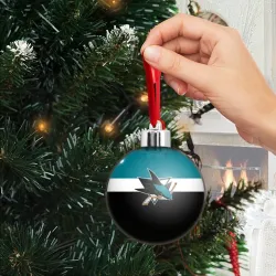 Ёлочный шар San Jose Sharks - фото 2