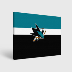 Холст прямоугольный San Jose Sharks