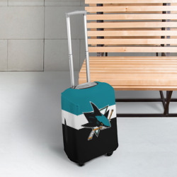 Чехол для чемодана 3D San Jose Sharks - фото 2