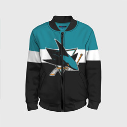 Детский бомбер 3D San Jose Sharks