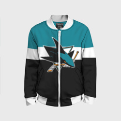 Детский бомбер 3D San Jose Sharks