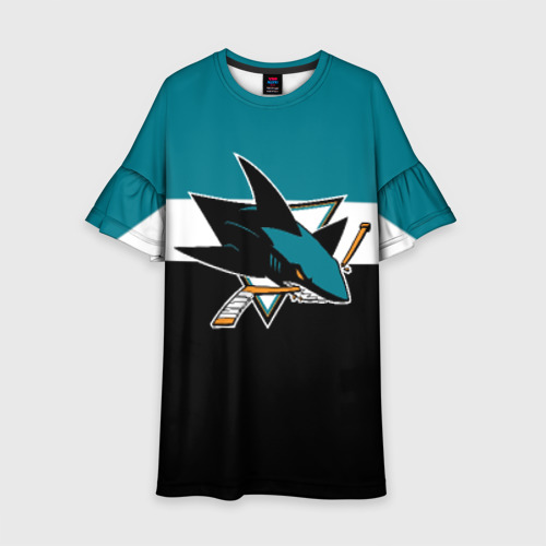 Детское платье 3D San Jose Sharks