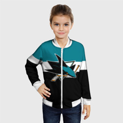 Детский бомбер 3D San Jose Sharks - фото 2