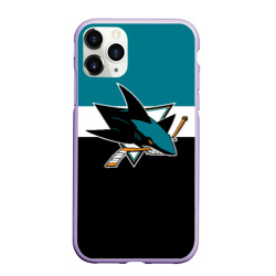 Чехол для iPhone 11 Pro матовый San Jose Sharks