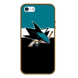 Чехол для iPhone 5/5S матовый San Jose Sharks