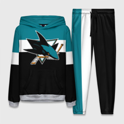 Женский костюм с толстовкой 3D San Jose Sharks