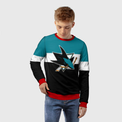 Детский свитшот 3D San Jose Sharks - фото 2