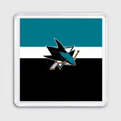 Магнит 55*55 San Jose Sharks