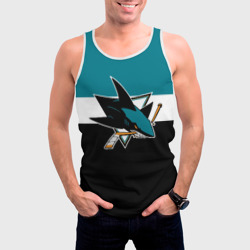 Мужская майка 3D San Jose Sharks - фото 2