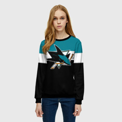 Женский свитшот 3D San Jose Sharks - фото 2