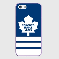 Чехол для iPhone 5/5S матовый Toronto Maple Leafs
