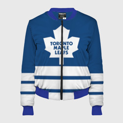 Женский бомбер 3D Toronto Maple Leafs