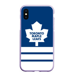 Чехол для iPhone XS Max матовый Toronto Maple Leafs