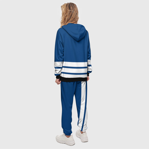 Женский костюм с толстовкой 3D Toronto Maple Leafs, цвет черный - фото 4