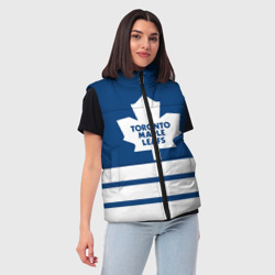 Женский жилет утепленный 3D Toronto Maple Leafs - фото 2