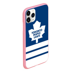 Чехол для iPhone 11 Pro Max матовый Toronto Maple Leafs - фото 2