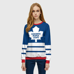 Женский свитшот 3D Toronto Maple Leafs - фото 2