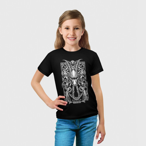 Детская футболка 3D Козерог, цвет 3D печать - фото 5