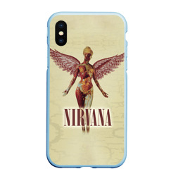 Чехол для iPhone XS Max матовый Nirvana