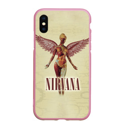 Чехол для iPhone XS Max матовый Nirvana