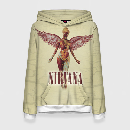 Женская толстовка 3D Nirvana, цвет 3D печать