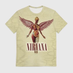Мужская футболка 3D Nirvana