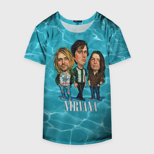 Накидка на куртку 3D Шаржи группа Nirvana - фото 4