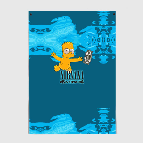 Постер Nirvana & Simpson