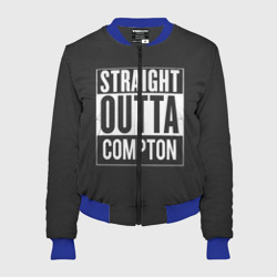 Женский бомбер 3D Straight Outta Compton