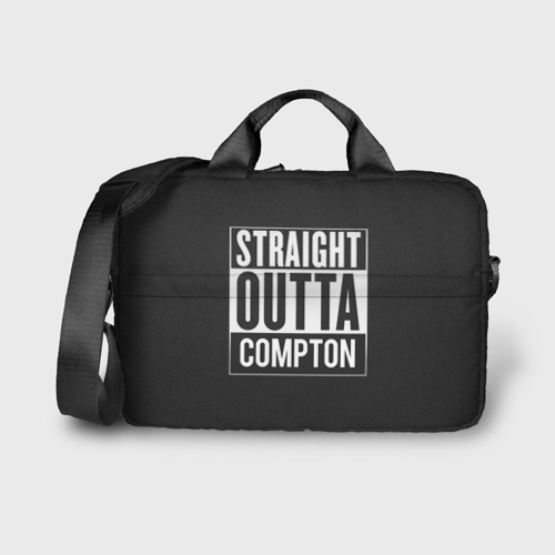 Сумка для ноутбука 3D Straight Outta Compton, цвет 3D печать