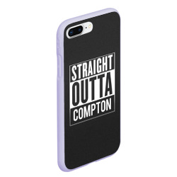 Чехол для iPhone 7Plus/8 Plus матовый Straight Outta Compton - фото 2