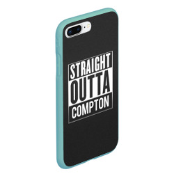 Чехол для iPhone 7Plus/8 Plus матовый Straight Outta Compton - фото 2