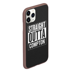 Чехол для iPhone 11 Pro Max матовый Straight Outta Compton - фото 2