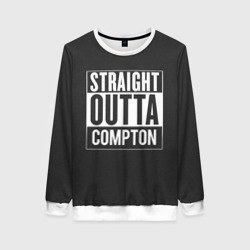 Женский свитшот 3D Straight Outta Compton