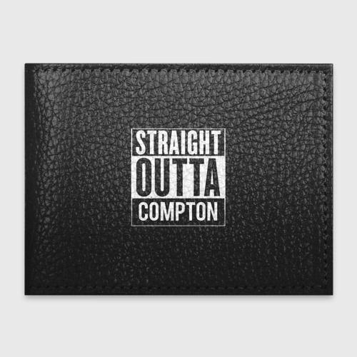 Обложка для студенческого билета Straight Outta Compton, цвет бирюзовый