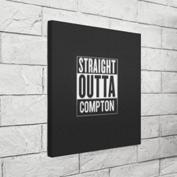 Холст квадратный Straight Outta Compton - фото 2