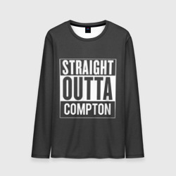 Мужской лонгслив 3D Straight Outta Compton